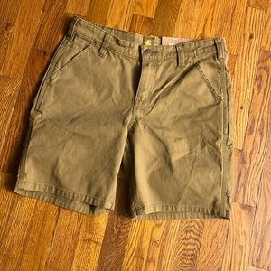 NWT khaki Carhartt shorts